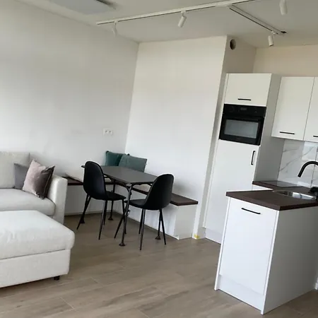 Studio Met Frontaal Zeezicht En Afgesloten Slaaphoek De Panne Exterior foto